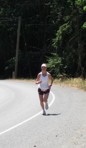 Ragnar Relay Northwest Passage - gorgeous setting - nothing to frown about!